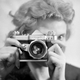 woman with camera